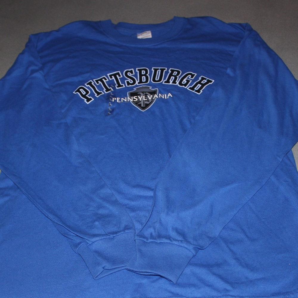 Pittsburgh Pennsylvania long sleeve t-shirt NEW